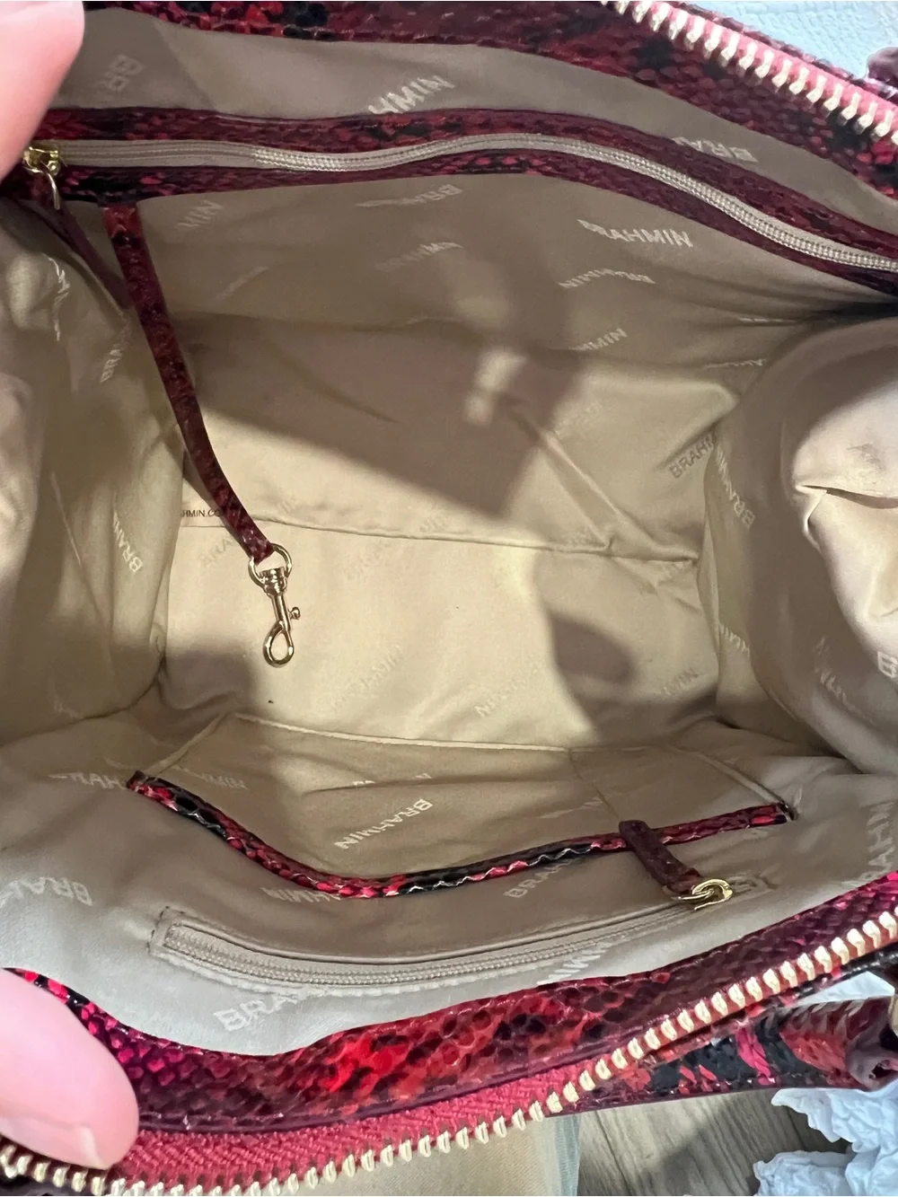 Brahmin Small Caroline Ruby Zester